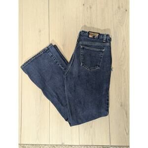 Vintage Boom Boom Jeans Women’s Juniors Size 11 Flare Bell Bottom Blue Jeans